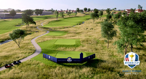 Roma anuncia las fechas de la Ryder Cup 2022