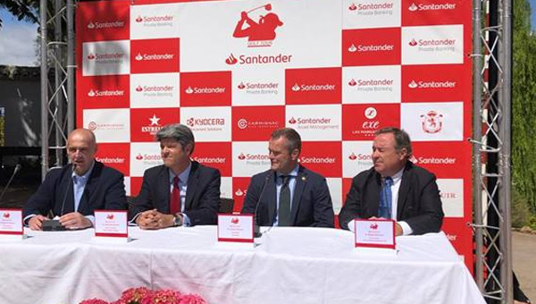 Presentación Santander Tour Lauro Golf 