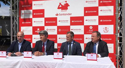 Lauro Golf acogió la presentación del Santander Tour