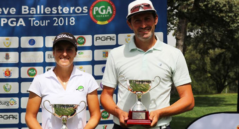 Marta Sanz y Alfredo García Heredia escriben su nombre en dorado en el RACE