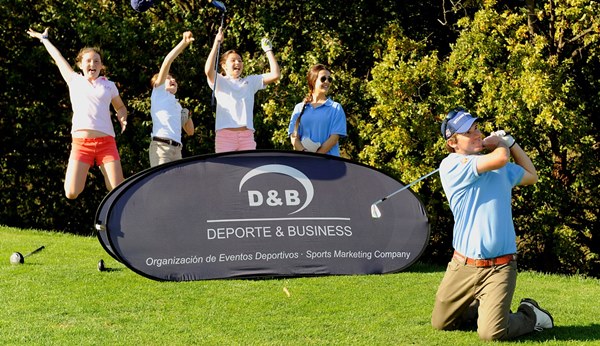 Torneo Deporte & Business, éxito con exhibición de Sarasti