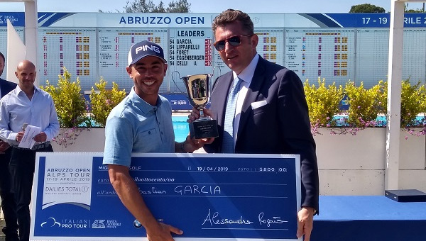 Sebastián garcía Victoria Alps Tour Abruzzo Open