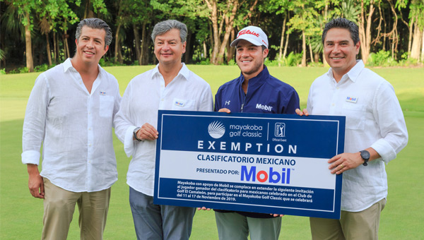 ebastian Vazquez Clasificatorio Mexicano Mayakoba Golf Classic