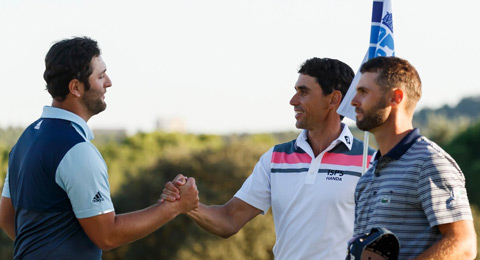 Arnaus lidera la fiesta española en el Club de Campo