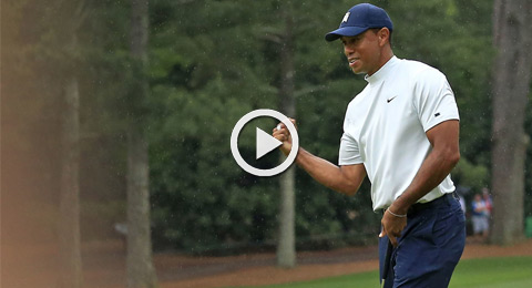 La exhibición de Tiger en los greenes de Augusta