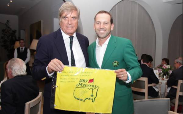 Sergio García reconocimiento European Tour