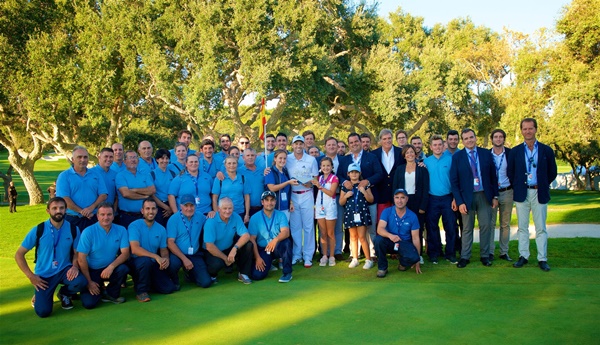 Sergio García foto final victoria Valderrama Masters 2017