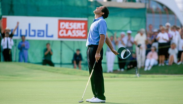 Seve Ballesteros Omega Dubai ganador