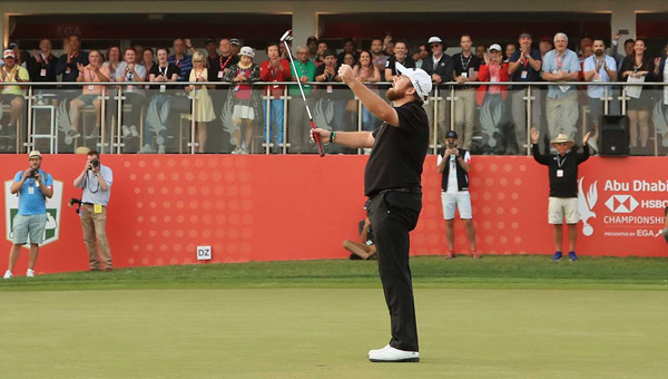 Golpe victoria Shane Lowry Abu Dhabi 2019