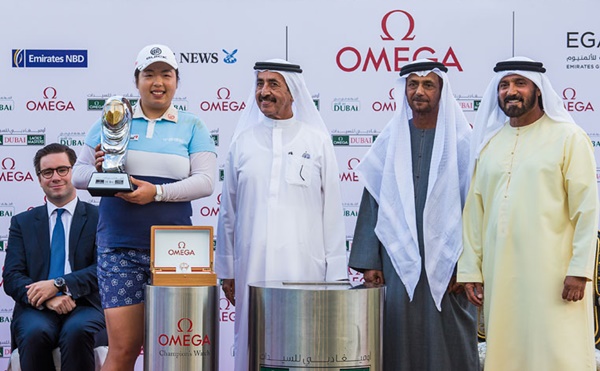 ShanShan Feng recibe el título en Dubai