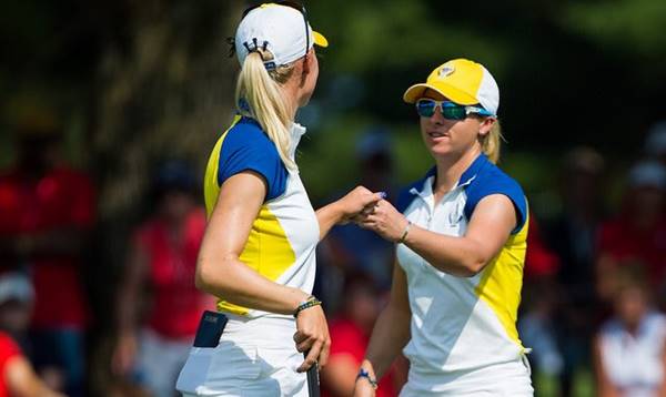 Equipo europeo día 1 solheim