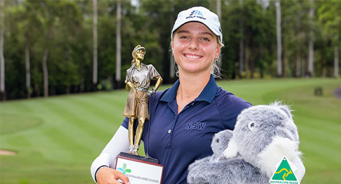 La amateur Stephanie Kyriacou vence y convence en el estreno del Ladies European Tour