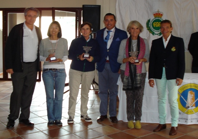 Trío de éxito en Torrequebrada Golf