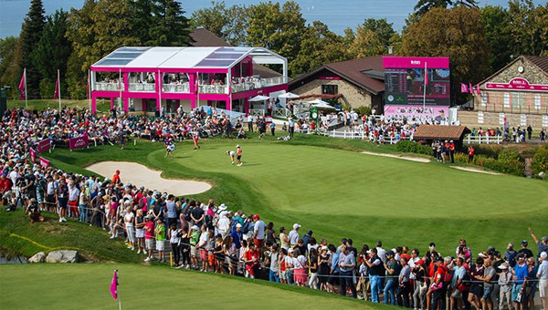 Evian Championship suspensión