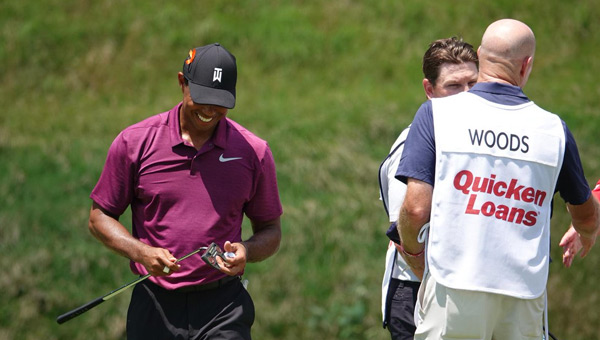 TIger Woods segundo día Quicken Loans National 2018