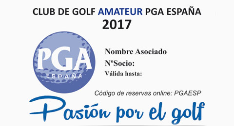 La PGA de España presenta su Tarjeta Club de Golf Amateur