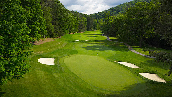 Hoyo 13 The Cascades Golf Club