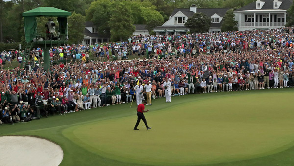 Tiger Woods triunfo Augusta aficionados 