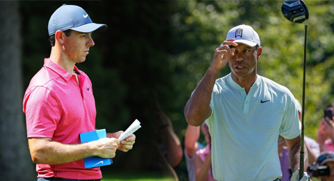 Match play de Tiger y McIlroy para ir preparando la Ryder