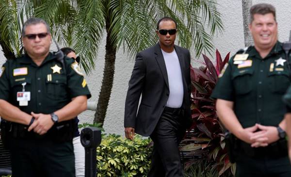 Tiger Woods detención policial
