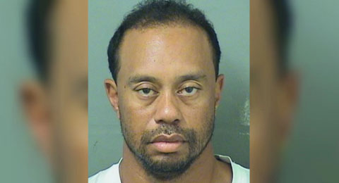 Tiger Woods, arrestado bajo los efectos del alcohol