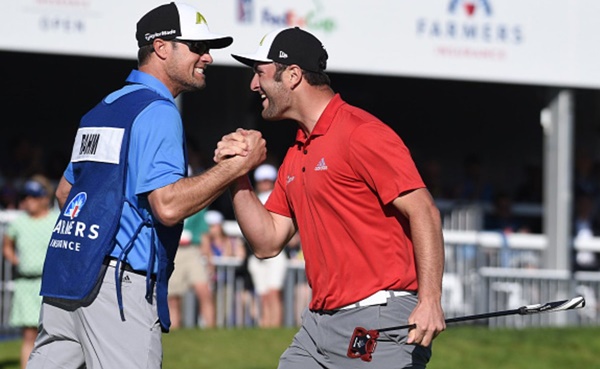 Jon Rahm y Tim Mickelson separación