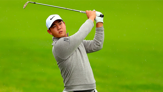 Tom Kim liderato Le Golf national Cazoo Open DP World PTour septiembre 2023