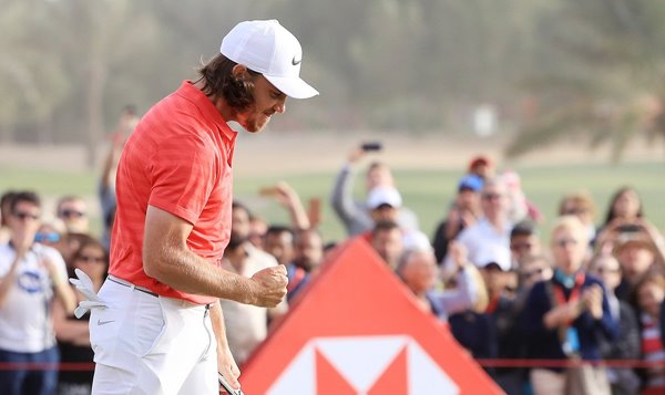 Tommy Fleetwood victoria Abu Dhabi HSBC Championship 2018