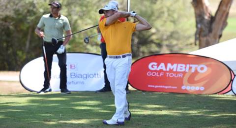 El sueco Mathias Johansson lidera el torneo italiano del Gambito Golf