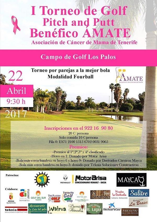 Golf Los palos torneo solidario tenerife