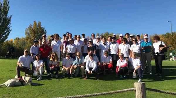 Torneo golf para ciegos