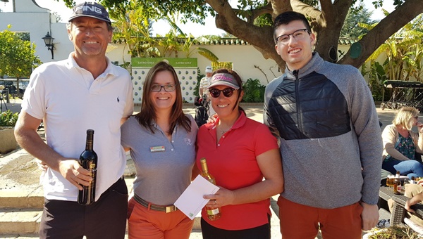 Ganadores torneo San Valentín Lauro Golf