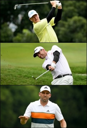 Trío de campeones Asian Tour