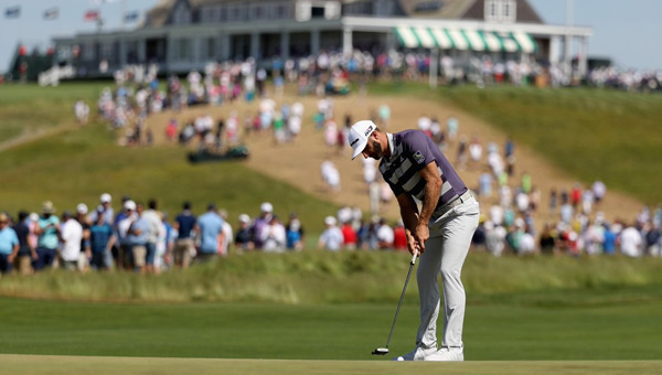 Tercera jornada Dustin Johnson US Open 2018