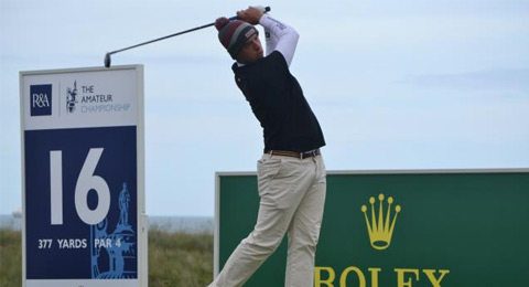 Víctor Pastor, último superviviente del British Amateur, cae en 1/16