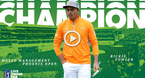 La actuación de Rickie Fowler en el desenlace de Arizona