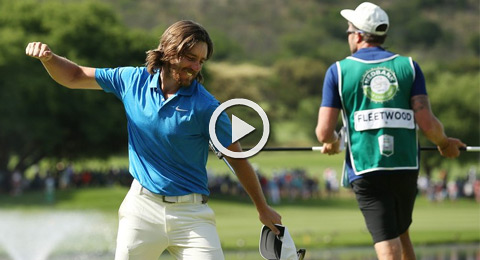 Tommy Fleetwood, lo mejor de su victoria en Sudáfrica