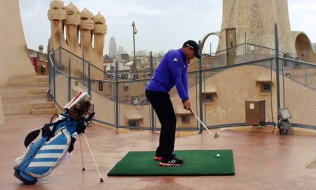 Cruyff, Nadal y Sergio García promocionan el Open de España