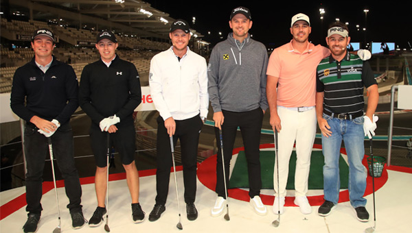 Viktor Hovland equipo Hero Challenge Abu Dhabi