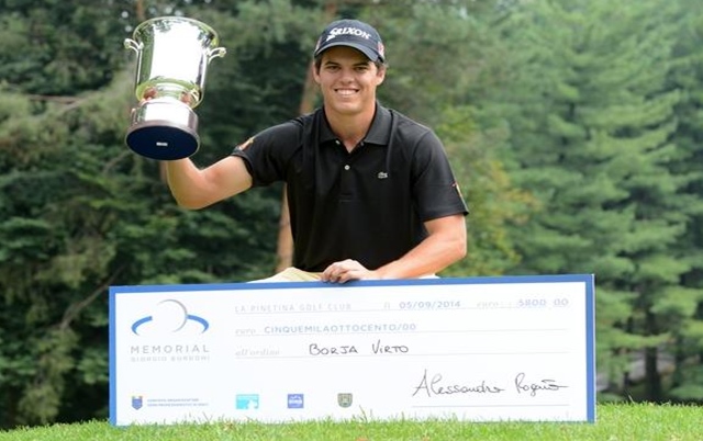 Borja Virto, doblete de victorias en el Alps Tour