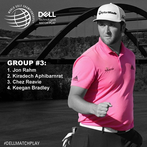 Sorteo fase de grupos Jon Rahm Dell Technologies