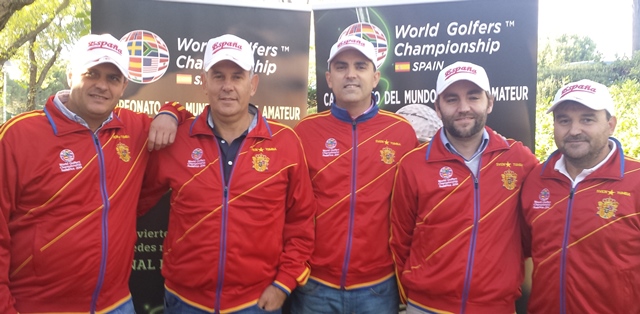 España presenta su equipo para el Mundial de Golf