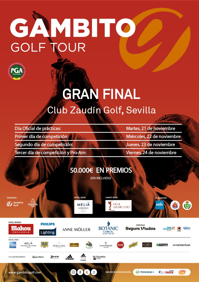 Cartel final zaudín Golf