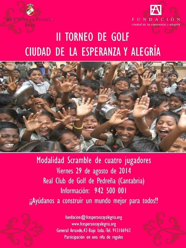 II Torneo de Golf Ciudad de la Esperanza y Alegría