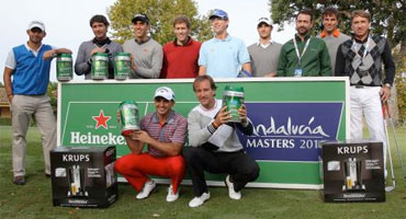 Manuel Quirós y Alfonso Pérez ganan el Heineken Andalucía Masters Champion Challenge