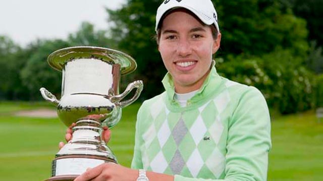 Carlota Ciganda se estrena en el Ladies European Tour