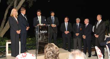 Homenaje a Severiano Ballesteros y José Mari Olazábal