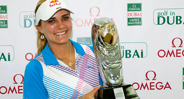 Lexi Thompson, de 16 años, hizó historia en Dubai