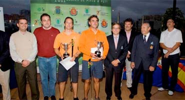 César Fernández y Alejandro Jiménez, campeones de la quinta edición del Dobles de Pitch & Putt