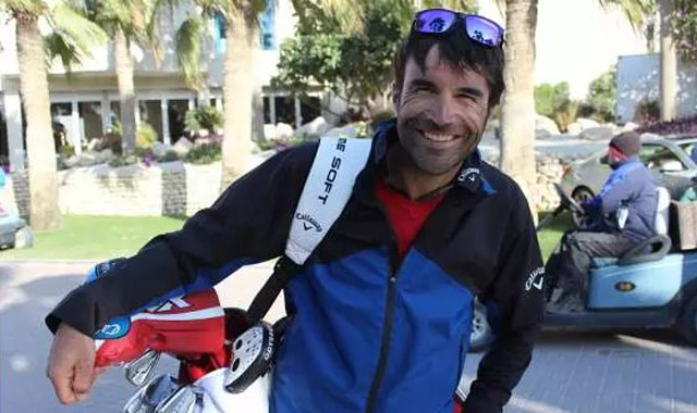 Raúl Quirós, de la competición a caddie